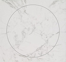 Кварцвиниловые полы Forbo Allura Material 63550DR7 white marble circle фото 1 | FLOORDEALER